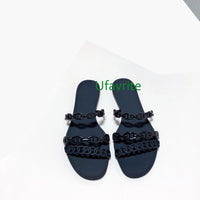 TPU slippers flats shoes fashion women outwear high quality 35-40 6colors