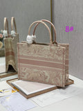 Top quality handle bag tote bag Embroidery 36.5*28*16cm  41.5*32*5cm 2022 new  1286S