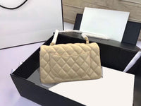 20cm lamb leather or cow leather silve /gold chian crossbody bag women top quality 2022 new CF