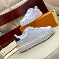 Embossing leather lace up casual shoes flats fashion women 2022new  sneaker