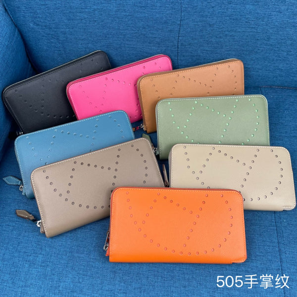 505  soft cow leather wallet bag grace 12 card insertion women high quality 19*11*2.5cm